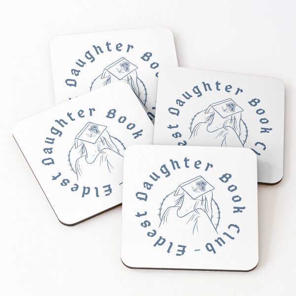 Item preview, Eldest Daughter Book Club | Round (Blue) designed and sold by alocadastark.