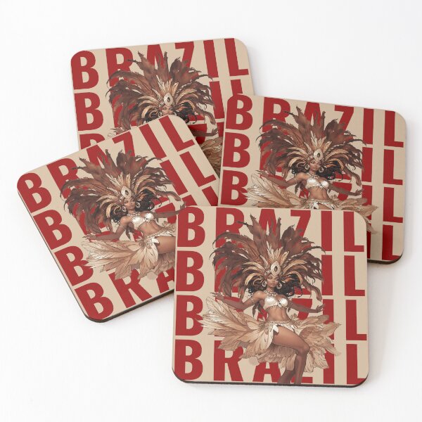 Item preview, BRAZIL CARNIVAL RETRO DANCER designed and sold by La Loca.