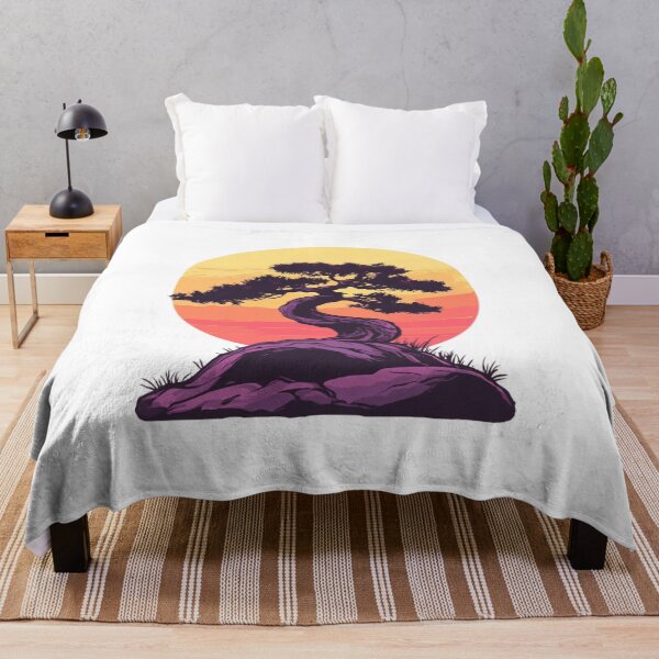 Item preview, Bonsai lover sunset sticker style 2 designed and sold by SmileshareShop.