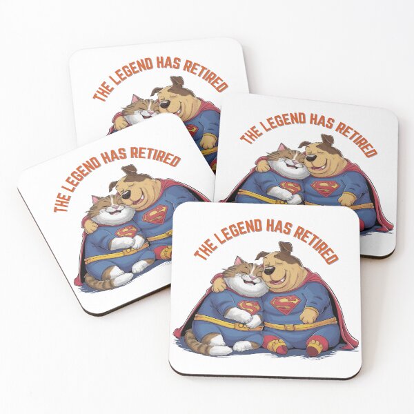 Item preview, legend has retired cat dog super friends designed and sold by digilabs.