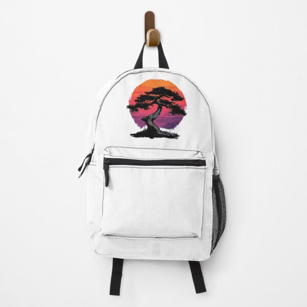 Item preview, Bonsai lover sunset sticker style 3 designed and sold by SmileshareShop.