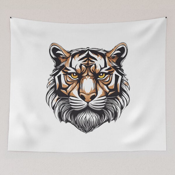 Item preview,  Majestic Tiger Emblem, funny, gifts, tiger,  designed and sold by Ewelina  Niemiec.