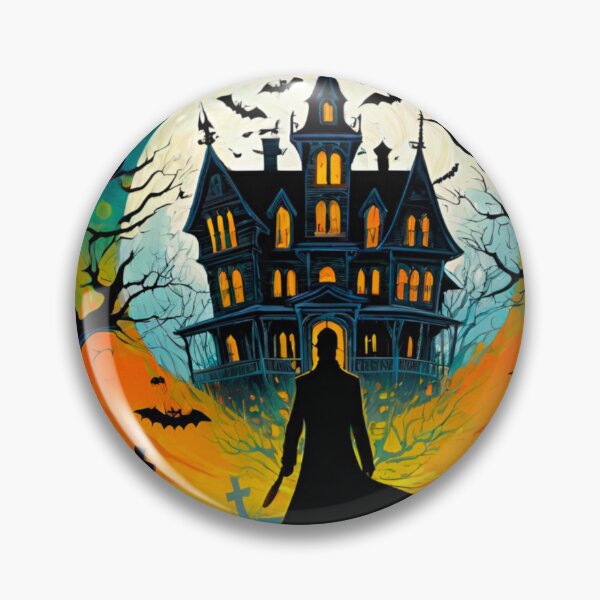 Item preview, Haunted Horror House Halloween Fright Night designed and sold by GrizzlyCollective.