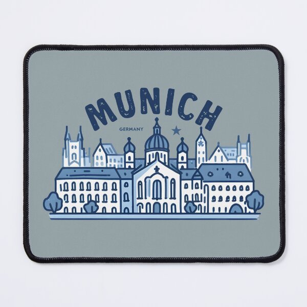 Item preview, Munich Germany Deutschland Cityscape designed and sold by WanderlustCoCo.