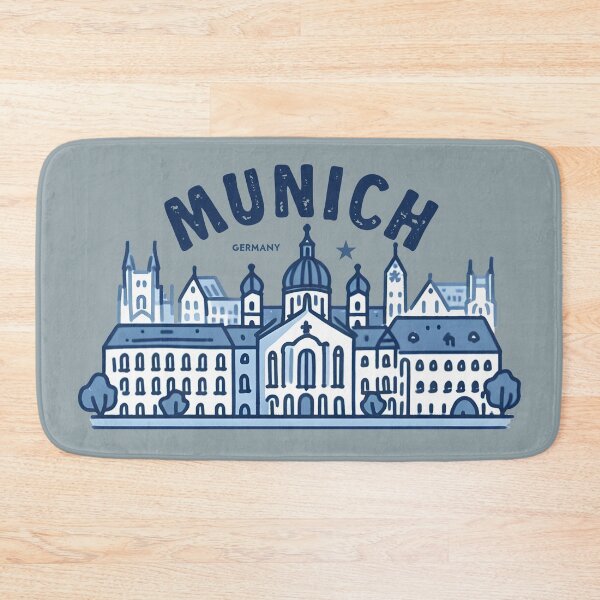 Item preview, Munich Germany Deutschland Cityscape designed and sold by WanderlustCoCo.