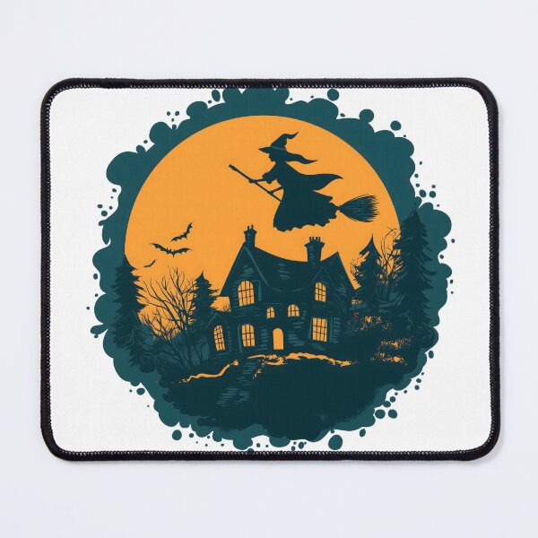 Item preview, A witch flying on a broomstick designed and sold by xiao xuans.