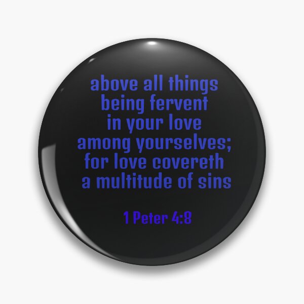 Item preview, 1 Peter 4:8 ASV designed and sold by Gentle40Winks.