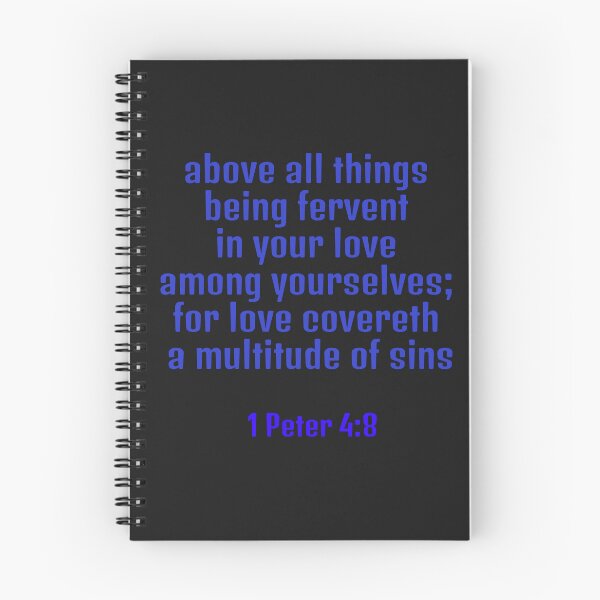 Item preview, 1 Peter 4:8 ASV designed and sold by Gentle40Winks.