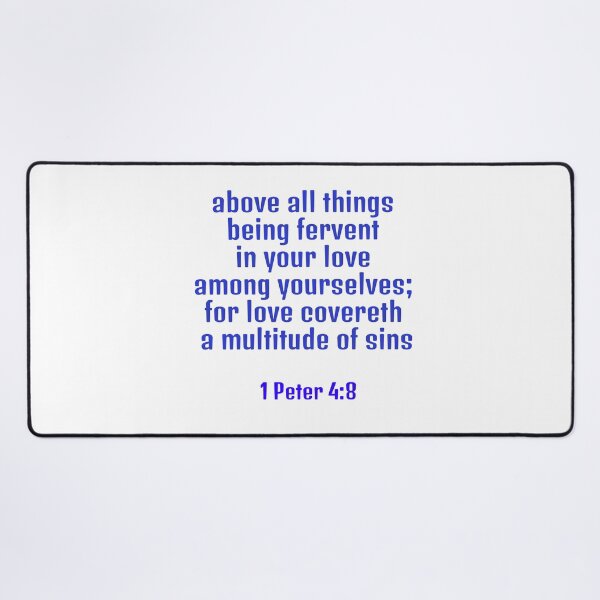 Item preview, 1 Peter 4:8 ASV designed and sold by Gentle40Winks.