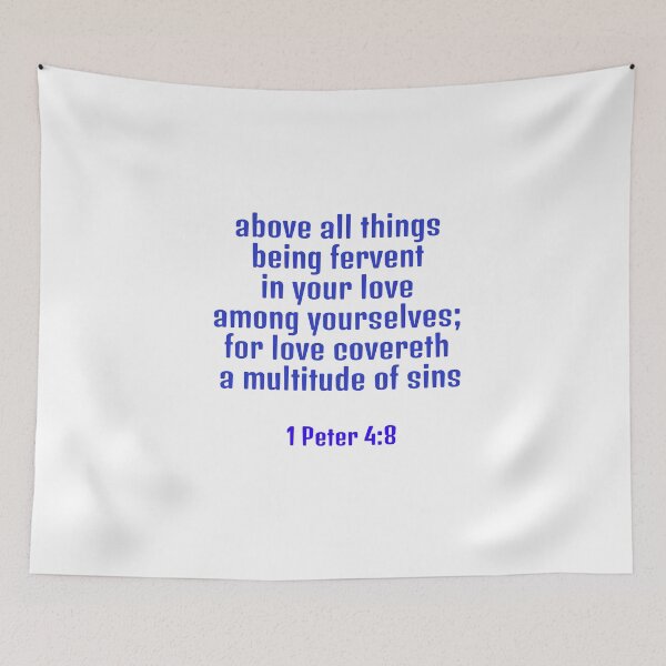 Item preview, 1 Peter 4:8 ASV designed and sold by Gentle40Winks.