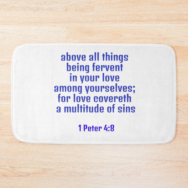 Item preview, 1 Peter 4:8 ASV designed and sold by Gentle40Winks.