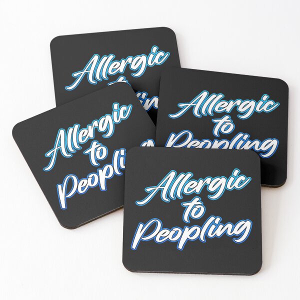 Item preview, Allergic to Peopling designed and sold by Shawnsonartshop.