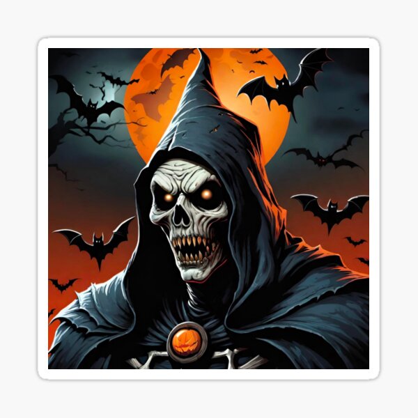 Item preview, Terrifying Halloween Skeleton Haunting Display designed and sold by GrizzlyCompany.