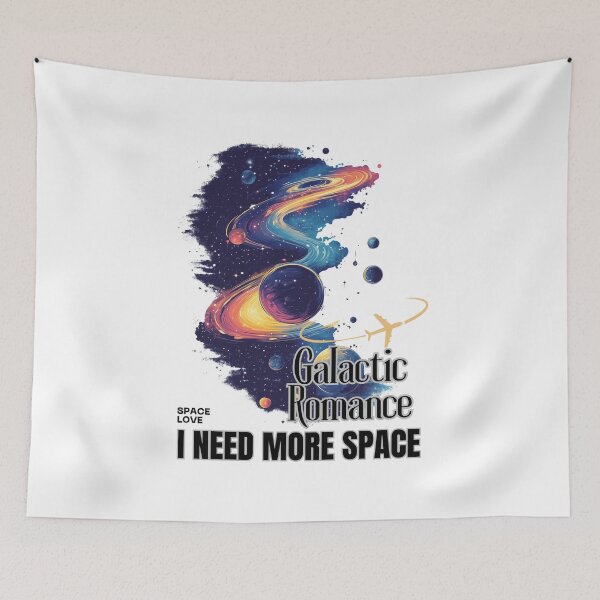 Item preview, Galactic Romance Poster  designed and sold by pacharadesign.