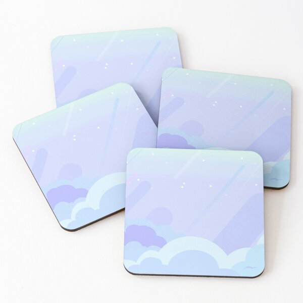 Item preview, Pastel Clouds- blue designed and sold by starrscribbles.