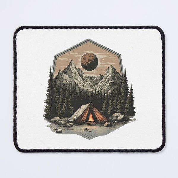 Item preview, Outdoor Campfire Design designed and sold by NicolasGlowArt.