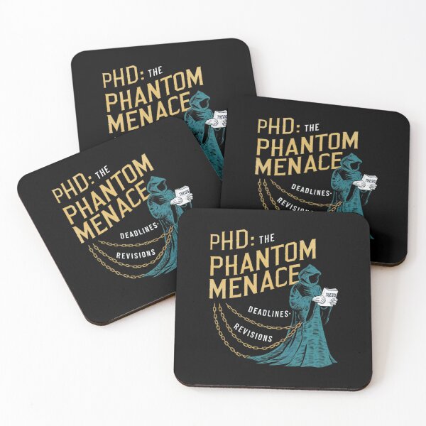 Item preview, PhD: the Phantom menace, funny PhD and Halloween designed and sold by NoetherSym.