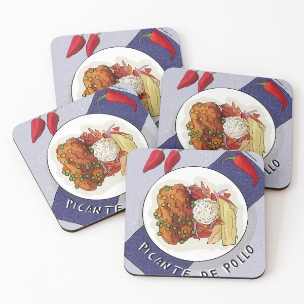 Item preview, Spicy chicken designed and sold by Pretty Postcards.