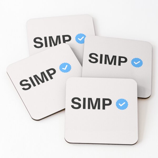 Item preview,  VERIFIED SIMP Funny Meme designed and sold by PatternInArt.