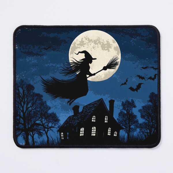 Item preview, A witch flying on a broomstick designed and sold by xiao xuans.
