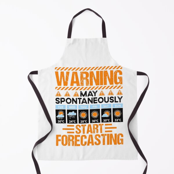 Item preview, Warning Start Forecasting - Fun Meteorologist Design designed and sold by Pobru.
