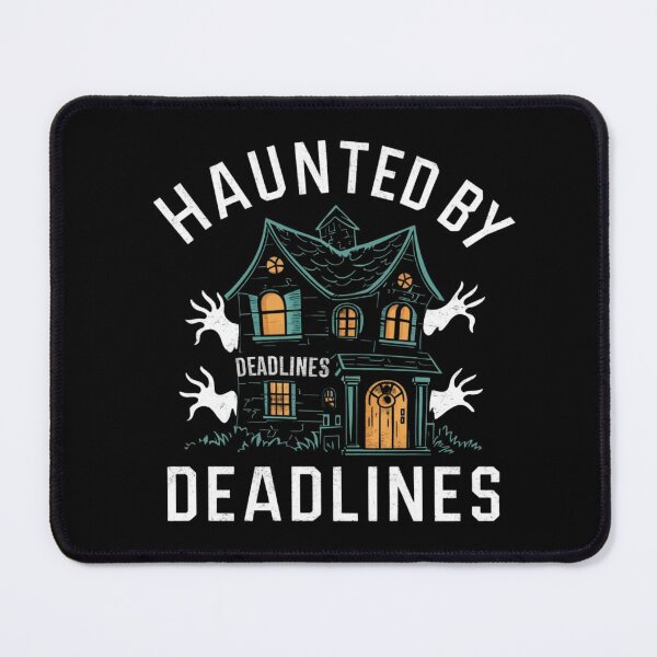 Item preview, PhD: haunted by deadlines, funny PhD and Halloween designed and sold by NoetherSym.