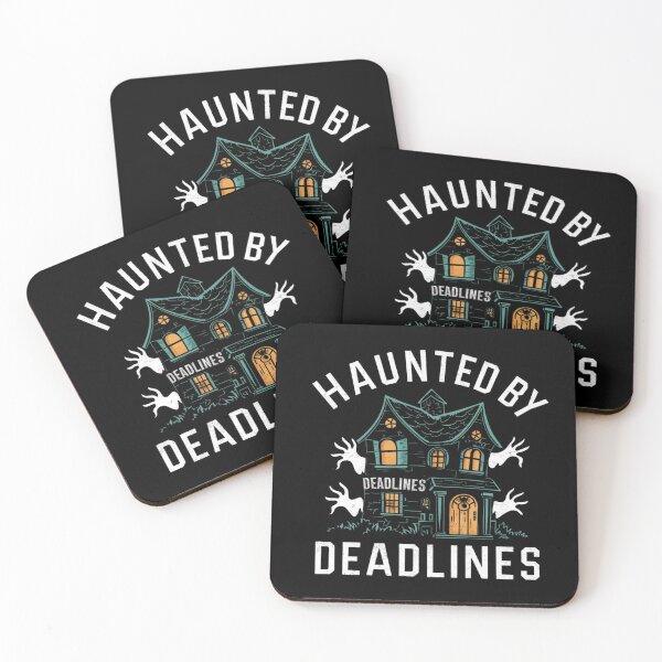 Item preview, PhD: haunted by deadlines, funny PhD and Halloween designed and sold by NoetherSym.