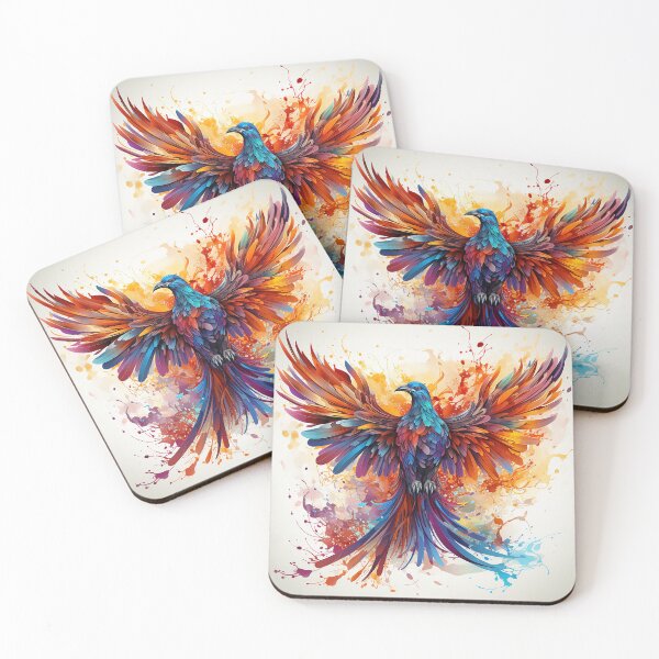 Item preview, Phoenix in Flight designed and sold by Dorudru.