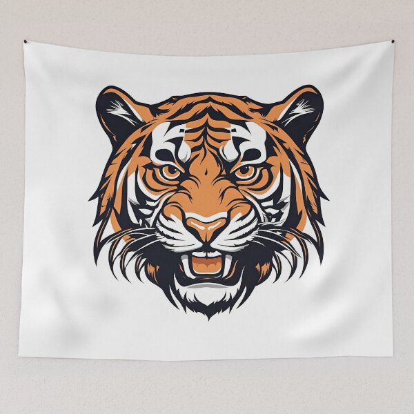 Item preview, Majestic Tiger Emblem, tiger, funny, gifts,  designed and sold by Ewelina  Niemiec.
