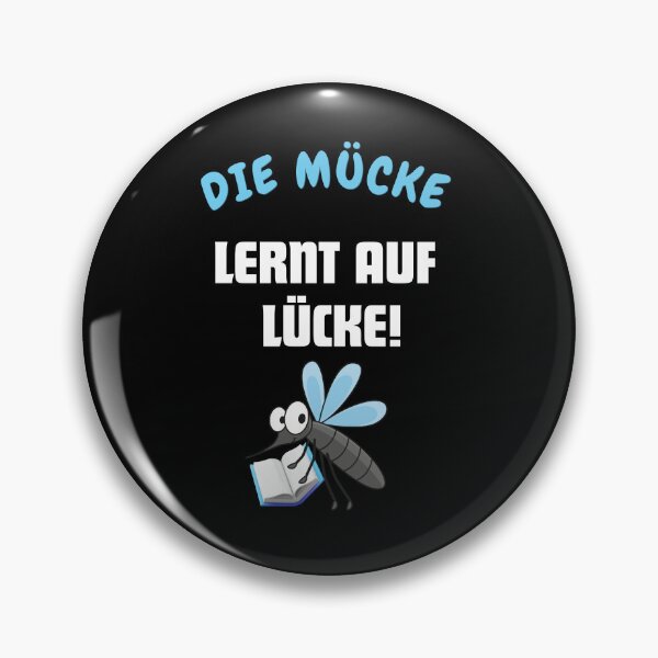Item preview, Die Mücke lernt auf Lücke! Studenten Universität auf Lücke lernen Meme designed and sold by ManuelMuse.