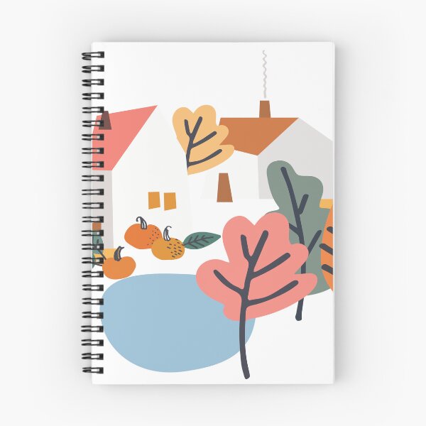 Item preview, Cozy Autumn Cottage | Thanksgiving Harvest & Fall Leaves Graphic Tee designed and sold by DesignToWay.