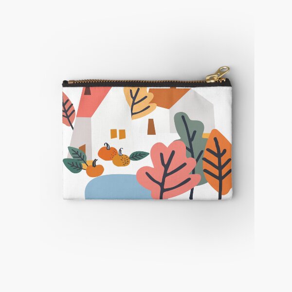 Item preview, Cozy Autumn Cottage | Thanksgiving Harvest & Fall Leaves Graphic Tee designed and sold by DesignToWay.