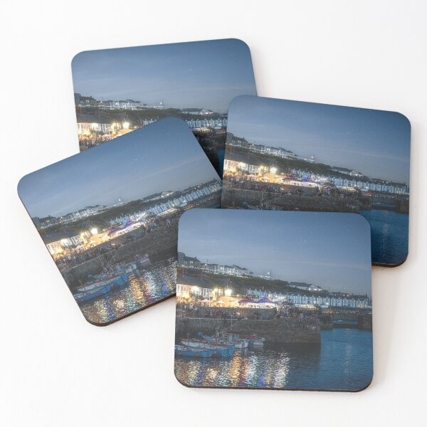Item preview, Porthleven Harbour, Cornwall Nights designed and sold by kathleenjean.