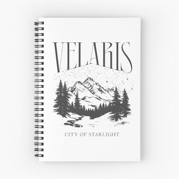 Item preview, Ciudad de la luz de las estrellas de Velaris ACOTAR designed and sold by GoodBookThreads.