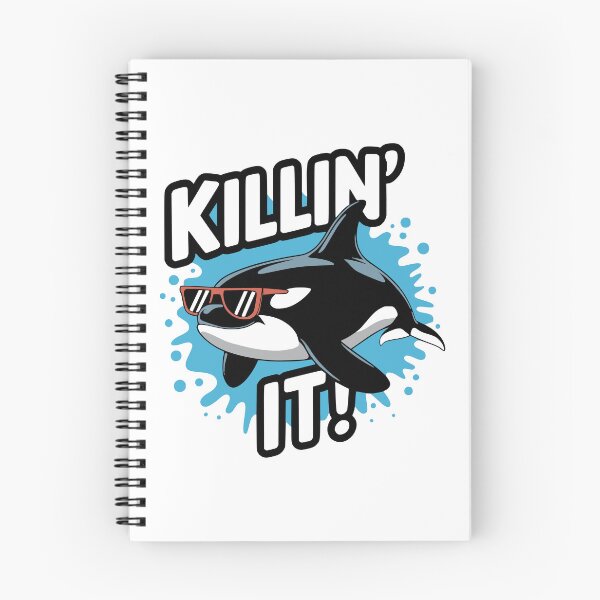 Item preview, Cute Orca Pun. Killin It! designed and sold by PMCreative.