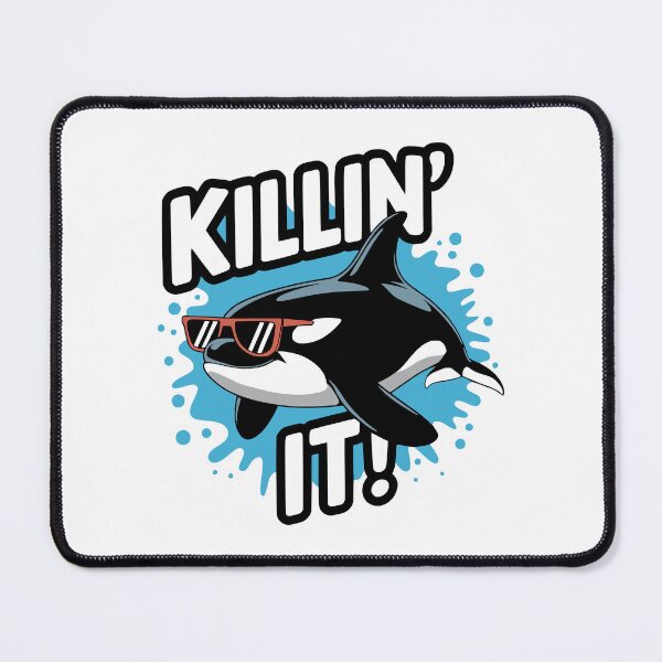 Item preview, Cute Orca Pun. Killin It! designed and sold by PMCreative.