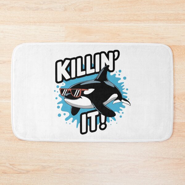 Item preview, Cute Orca Pun. Killin It! designed and sold by PMCreative.