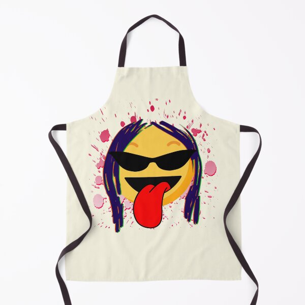 Item preview, Hipster Emoji with tongue sticking out designed and sold by navarraspain.
