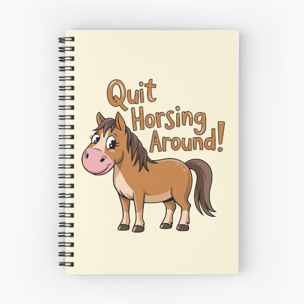 Item preview, Quit Horsing Around! Cute Horse Pun! designed and sold by PMCreative.