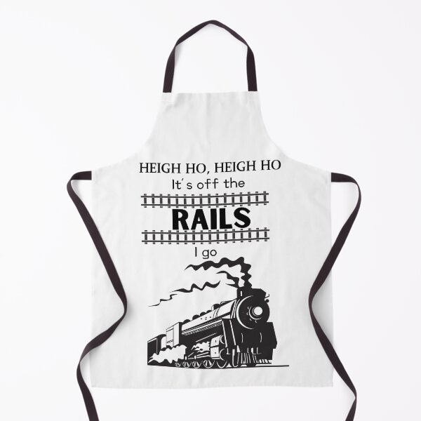 Item preview, Heigh-Ho Heigh-Ho It's Off the Rails I Go designed and sold by SunandShade.