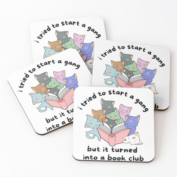 Item preview, Cat Book Club Design for Cat Lover Book Club Friends designed and sold by J-Creative-.