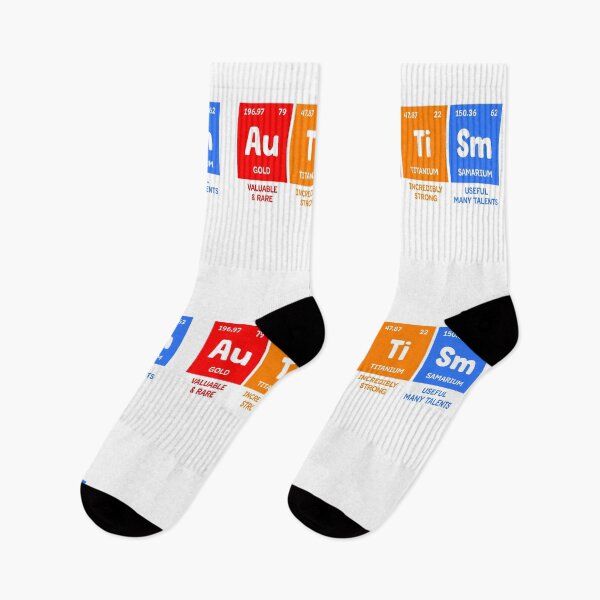 Item preview, Autism Awareness Periodic Table designed and sold by Pobru.