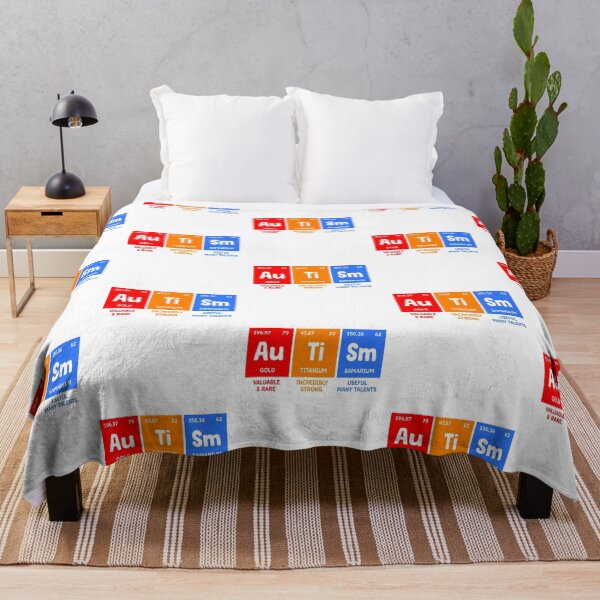 Item preview, Autism Awareness Periodic Table designed and sold by Pobru.