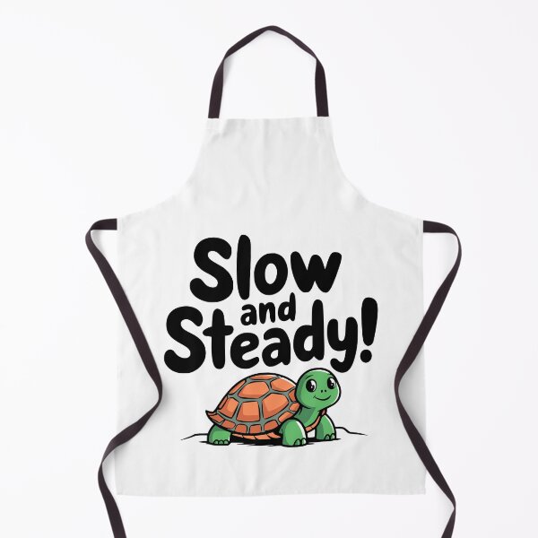 Item preview, Slow and steady! Cute Kawaii Turtle Pun designed and sold by PMCreative.