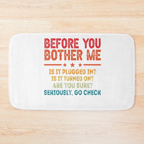 Item preview, Before You Bother Me designed and sold by Pobru.