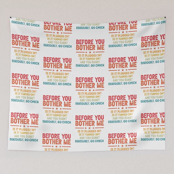 Item preview, Before You Bother Me designed and sold by Pobru.