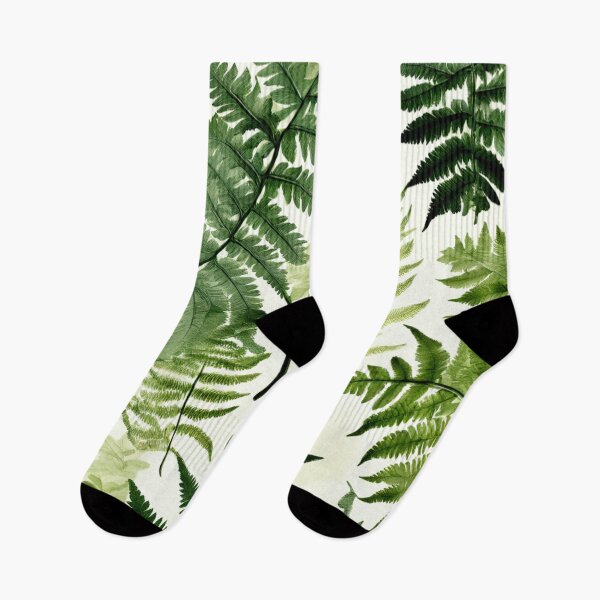 Item preview, Green Botanical Imprint Pattern designed and sold by BirdsnStuff.