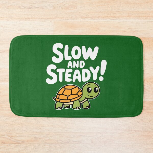 Item preview, Cute Kawaii Turtle Pun. Slow and steady! designed and sold by PMCreative.