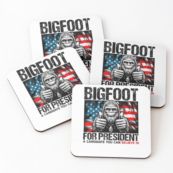 Item preview, Patriotic Bigfoot Believe In - Thumbs Up Sasquatch Design designed and sold by Pobru.