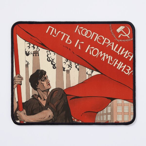 Item preview, Our Cause Is Just Soviet Poster designed and sold by BeatPoet.